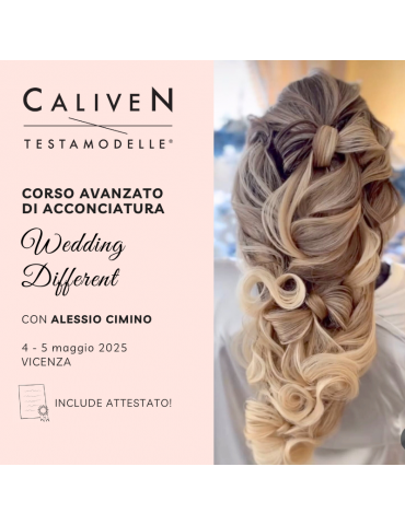 Corso avanzato di acconciatura Wedding Different